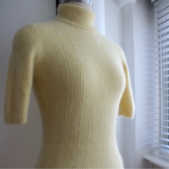 1960's Jonathan Logan Lambswool Angora Knit Dress - Picture 5 of 7